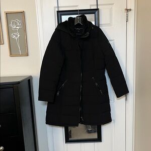 Andrew Marc Black Puffer Jacket size large